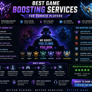 Dịch Vụ Game Boosting Tốt Nhất Dành Cho Ranked Players
