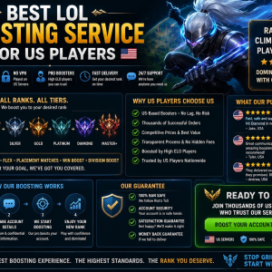 Dịch Vụ Boosting LoL Tốt Nhất Cho Người Chơi Tại Mỹ