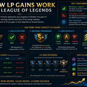 LP Gains Hoạt Động Như Thế Nào Trong League of Legends