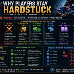 Tại Sao Người Chơi Bị Hardstuck Trong League of Legends